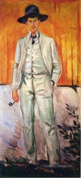 Ludvig Karsten 1905 Edvard Munch Peinture à l'huile